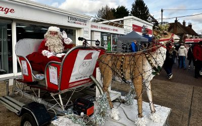 Littleworth Christmas Market enjoys another successful event at Hillclimb Garage