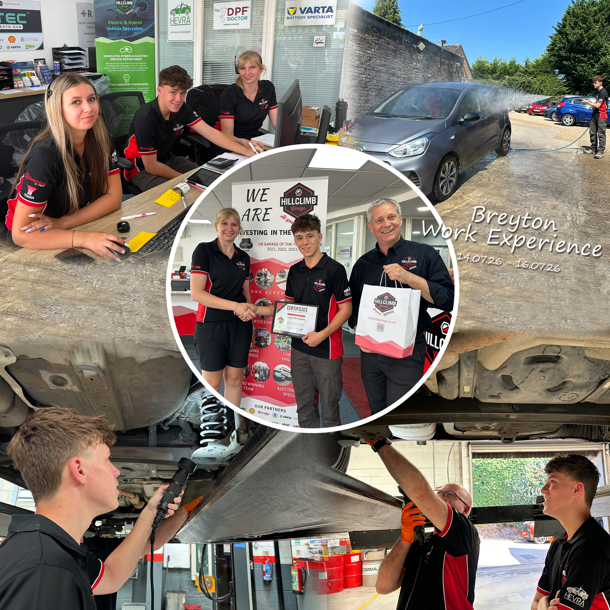 Breyton Work Experience Hillclimb